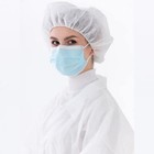 Case Of 1000 Disposable Bouffant Caps 24  White Polypropylene Elastic Band