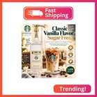 Starbucks Syrup Sugar Free Vanilla 33 Oz Bottle For Coffee And Tea With Gold Cof
