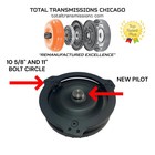 4l60e 700r4 Torque Converter 2500-2800 Stall 10  298mm 1 Year Warranty Non Ls