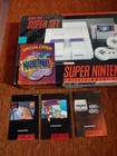 Super Nintendo Snes Console Mario Paint  empty Box   Instruction Booklet Manual