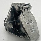 15-720 Genuine Phillips 7-way Socket Receptacle Zinc Die-cast Sae J560 Trailer
