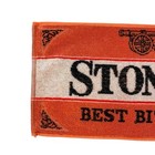 Stones Best Bitter Bar Towell Red black Vintage 70 s Uk Beer Pub Bar Breweriana