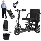 58lb Ultra-lightweight 3-wheel Mobility Scooter - Portable   Foldable Scooter