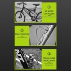 2-in-1 Universal Cup   Phone Holder For Bike Stroller Wheelchair Multi-use Mount