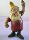 Vintage Seiberling Rubber Disney Snow White Dwarfs Set Of 7  Original 1938