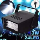 Disco Party Led Strobe Lights Dj 24led Flash Stage Effect Lighting Speed Control