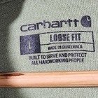Carhartt Mens K87 Pocket T-shirt Lot Of 2 Loose Fit Navy Blue  Sage Green Large