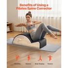 Uimoso Pilates Spine Corrector Arc For Fitness And Spine Stretching  Rubber Wood