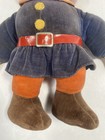 Vintage 1930s Disney Snow White And 7 Dwarfs Dopey Stuffed Doll Oil Cloth Rare