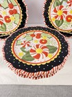 Vtg Mary Engelbreit Plates 2002 Michel   Co  7    Christmas Candy Mints Set Of 5