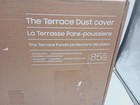 Samsung The Terrace 85  Outdoor Tv Dust Cover Vg-sdcc85g Water Resistant Gray