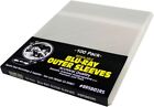  100  Blu-ray Outer Sleeves Resealable 12mm Case Hd Dvd Ps3 Box Bags Covers 2mil