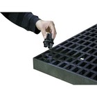 Structural Plastics S4824x3 Freestanding Plastic Shelving  Open Style  24 In D 