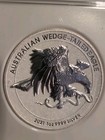 2021 P Australia Wedge Tailed Eagle First Day Of Issue Rev Pf70  999 Fine Silver