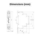 Time Delay Relay   Delay Off Hycrt8-b1 0 1s-10days Hycrt8-b1 single Function