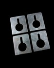Steel Banjo Eye-3 8  Steel Plate  4 Pack  Weld On For 3 8  Chain