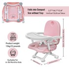 Baby Booster Seat For Dining Table With Removable Tray   Cushion  3in1 Portable 