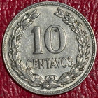 Very Nice 1972 El Salvador 10 Centavos Coin-dec279