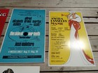 70s Broadway Lot Window Cards 14x22 -see All Photos