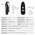 Portable Full Hd 1080p Mini Camera Rechargeable Motion Detection Video Recorder
