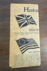 3 Maps On Antiqued Parchment 1970s Revolutionary War  Civil War  American Flags