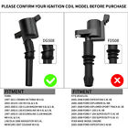 8x Spark Plugs   8 Pack Ignition Coils Dg508 For Ford F-150 Lincoln 4 6l 5 4l
