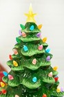 18  Nostalgic Ceramic Christmas Tree Green Vintage Decor