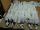 Tanned  1 Arctic Marble Fox Hides soft Tan furs taxidermy crafts usa Furs