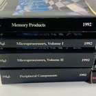 Data Book   Intel Eight Volume Set 1992 Handbooks Applications Catalogs