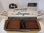 Vintage Nutronics Duafone Tube Home Intercom System Original Box Set Of Two Mcm