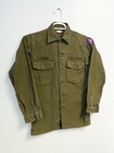 Vintage 60s Og 107 Shirt Vietnam War Era Identified Named 7th Army Patch