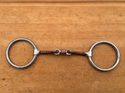 Professional s Choice Loose Ring Snaffle W 3 Piece Dog Bone Mouth Copper Roller