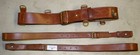 Complete British Sam Browne Belt  And Webley Leather Holster Set