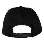 Santa Cruz Skateboards Hat Sol Spiral Snapback Unstructured Black