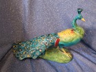 Beautiful Vintage Ceramic Peacock Figurine 13 