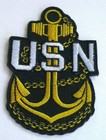  4-1 2   High  Chief Petty Officer Cpo E-7 Us Navy Rank Patch Pm1425 Ee