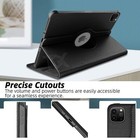 Case For Apple Ipad Pro 13-inch  m4  2024 Rotating Stand Cover Auto Wake sleep