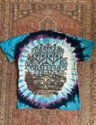 Vintage Grateful Dead Shirt M Tie Dye 1995 30 Year Skeleton Liquid Blue Gdm 90s