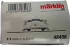 Marklin Ho - 48406 - 2006 Christmas Car Set - Ho Scale gauge -used