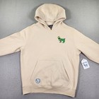 Goat Usa Christmas Tree Farm Hoodie Sandshell Beige Youth Xl Nwt