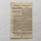 Arbuckle s Ariosa Coffee Victorian Trade Card 1887 Game Birds Ducks   Recipe Art