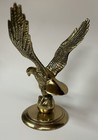 Brass Eagle Statue Figure With Spread Wings
