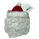 Wondershop Felt Santa Ornament     Curly Beard Christmas Decor New With Tags