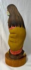 Wooden Hopi Kachina Intricately Hand Carved   Painted 9  Tall Signed   Numbered