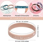 120 Christian Wristbands     Faith Rubber Bracelets For Men   Women