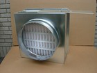 Hvac return Air Filter Rack Plenum collar 18  Diameter fit Filter 20 x 20 x 4  