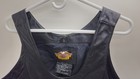 Harley-davidson Live To Ride Leather Vest Women s L Biker Side Laces Snap Front