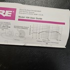 Vintage Shure 10a Vocal Instrument Cardioid Dynamic Microphone New