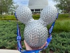 2025 Disney Parks Epcot Spaceship Earth Mickey Balloon Light-up Popcorn Bucket