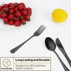 Reusable Travel Cutlery Set Stainless Steel Portable Fork And Spoon With Case